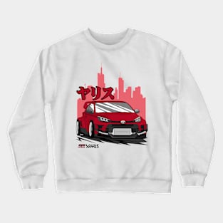 GR Yaris Red Crewneck Sweatshirt